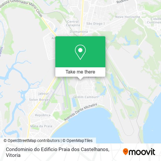 Condominio do Edificio Praia dos Castelhanos map