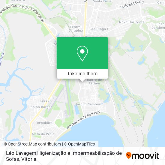 Mapa Léo Lavagem,Higienização e Impermeabilização de Sofas