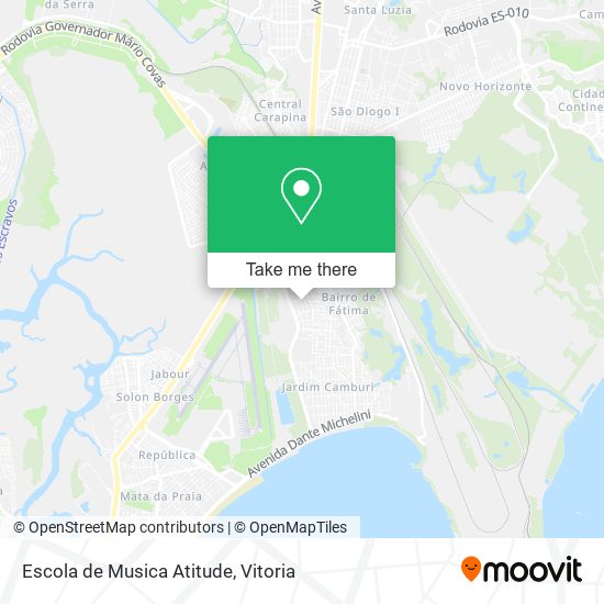 Escola de Musica Atitude map