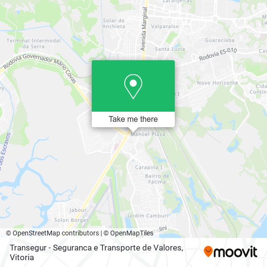 Transegur - Seguranca e Transporte de Valores map