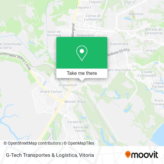 G-Tech Transportes & Logística map