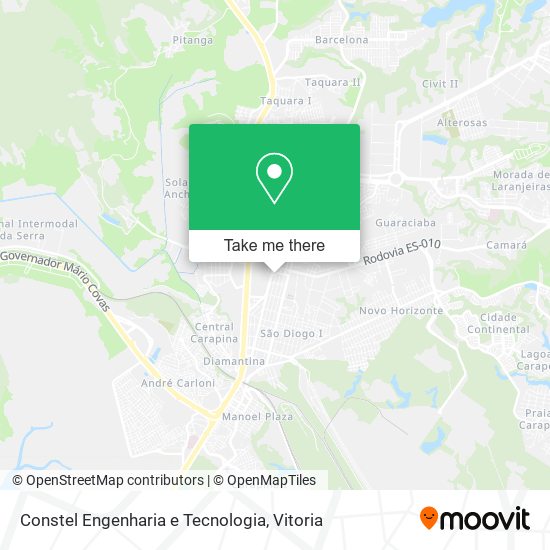 Constel Engenharia e Tecnologia map