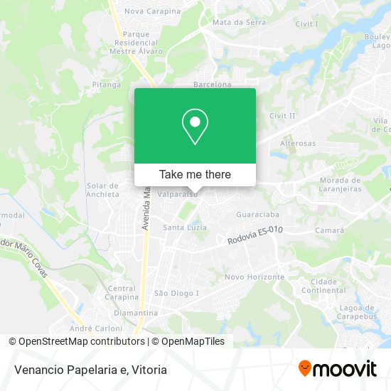 Venancio Papelaria e map