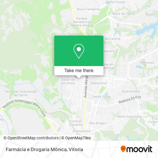 Farmácia e Drogaria Mônica map
