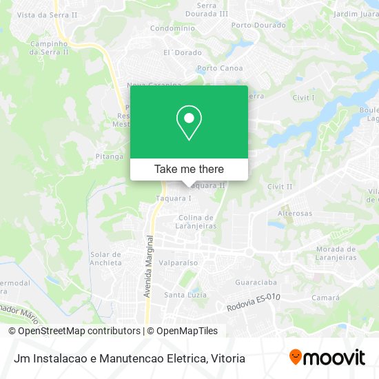 Jm Instalacao e Manutencao Eletrica map