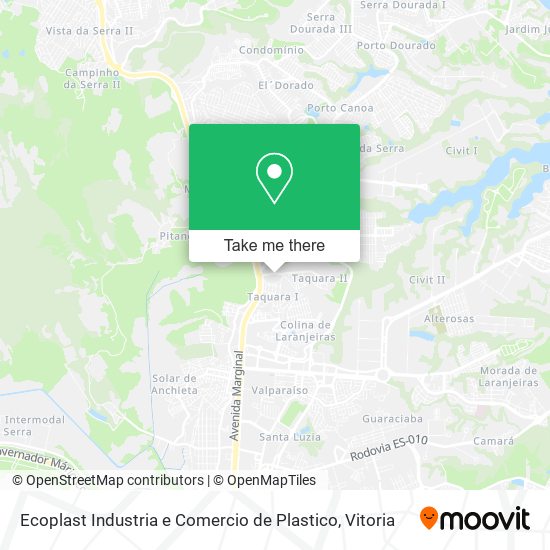 Ecoplast Industria e Comercio de Plastico map