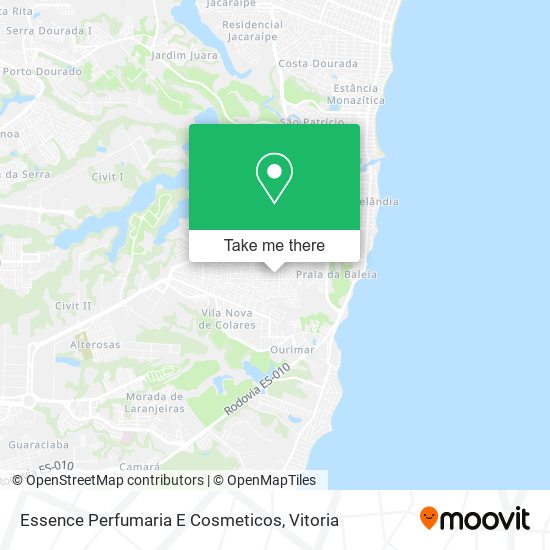 Essence Perfumaria E Cosmeticos map