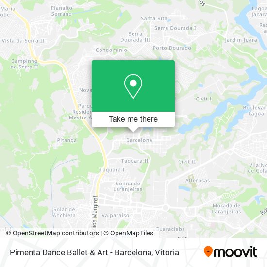 Pimenta Dance Ballet & Art - Barcelona map