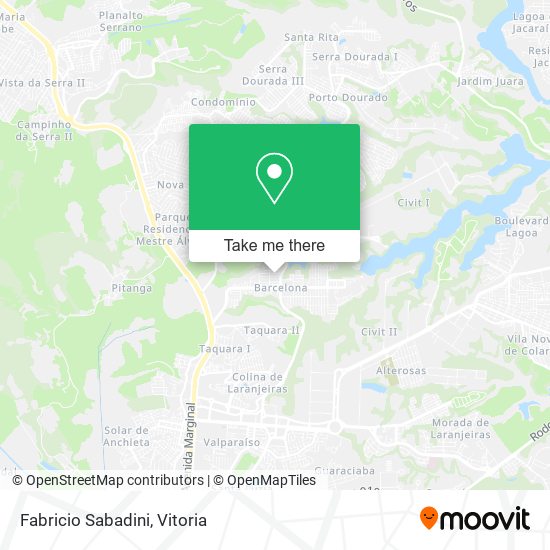 Fabricio Sabadini map