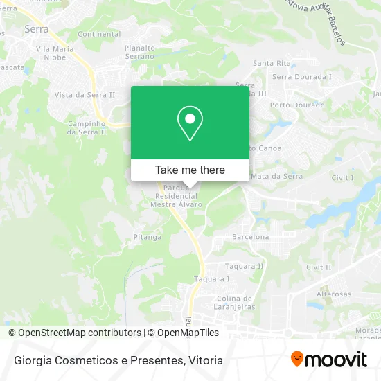 Giorgia Cosmeticos e Presentes map