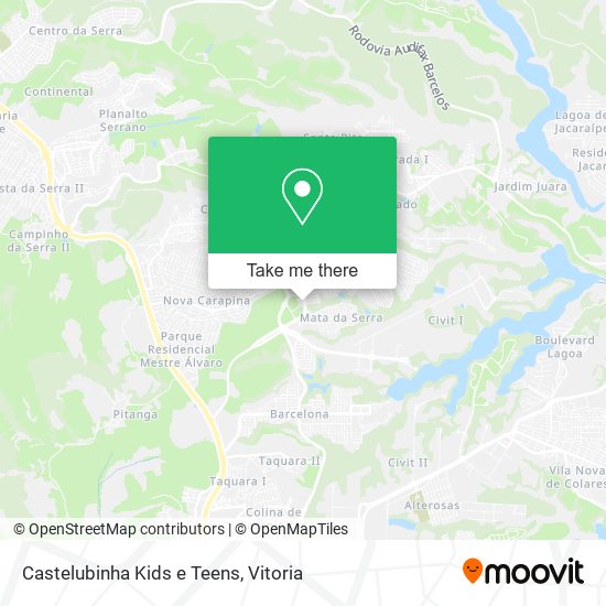 Castelubinha Kids e Teens map