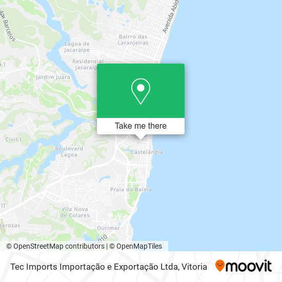 Tec Imports Importação e Exportação Ltda map