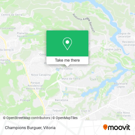 Champions Burguer map