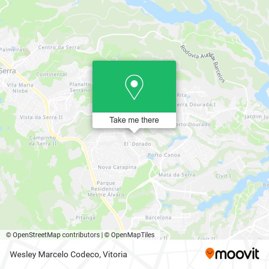 Wesley Marcelo Codeco map
