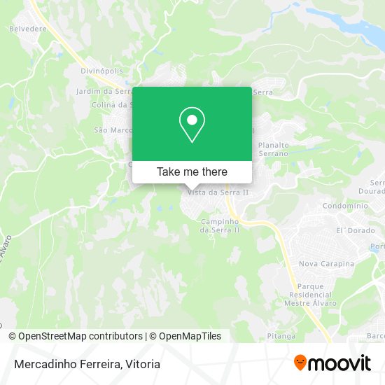 Mercadinho Ferreira map