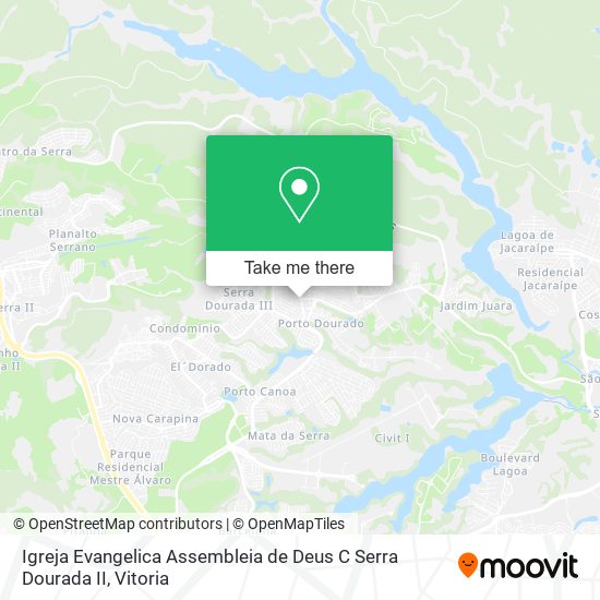 Igreja Evangelica Assembleia de Deus C Serra Dourada II map