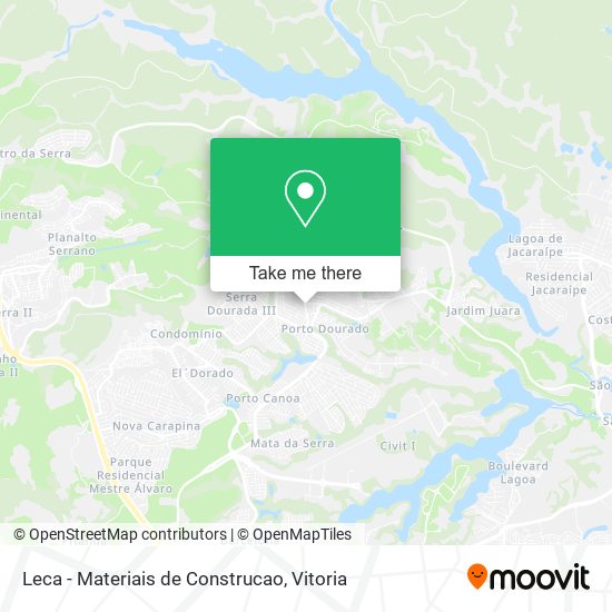 Leca - Materiais de Construcao map