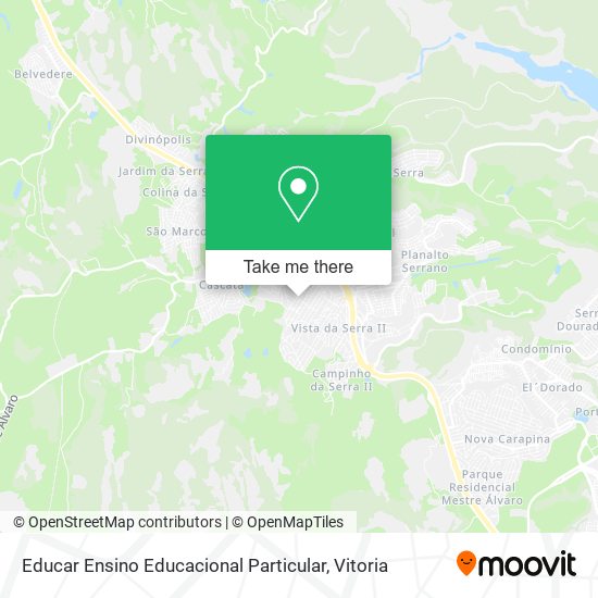 Mapa Educar Ensino Educacional Particular