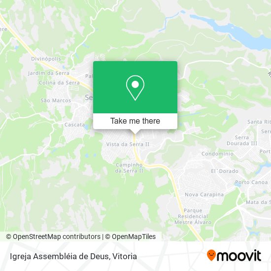 Igreja Assembléia de Deus map