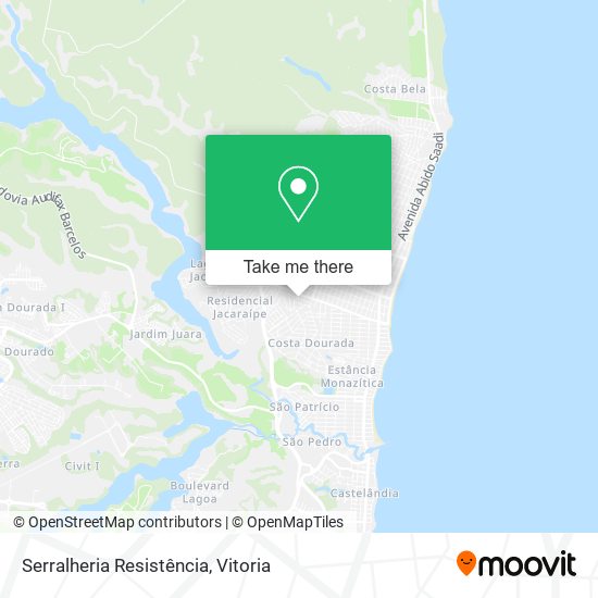 Serralheria Resistência map