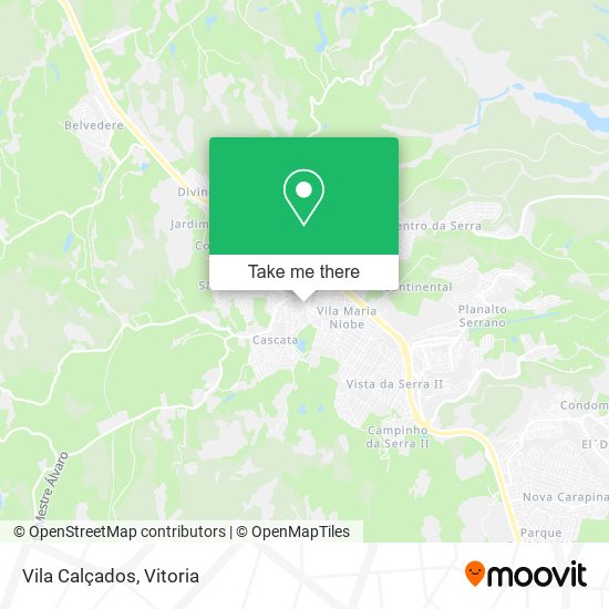Vila Calçados map