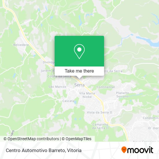 Centro Automotivo Barreto map