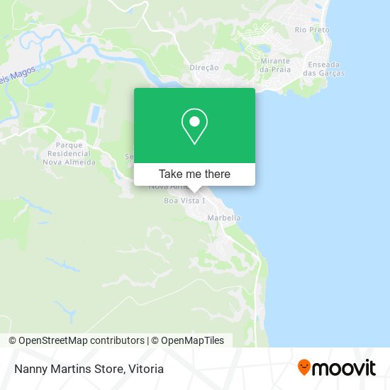 Nanny Martins Store map