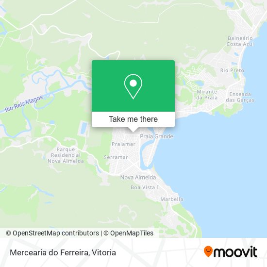 Mercearia do Ferreira map