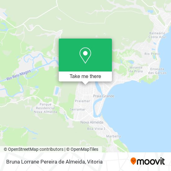 Bruna Lorrane Pereira de Almeida map