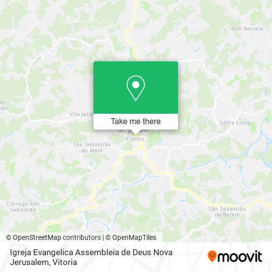 Igreja Evangelica Assembleia de Deus Nova Jerusalem map