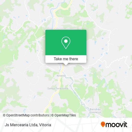 Js Mercearia Ltda map