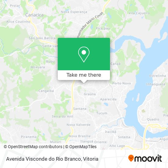 Avenida Visconde do Rio Branco map
