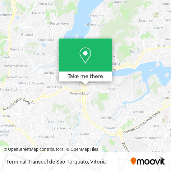 Terminal Transcol de São Torquato map