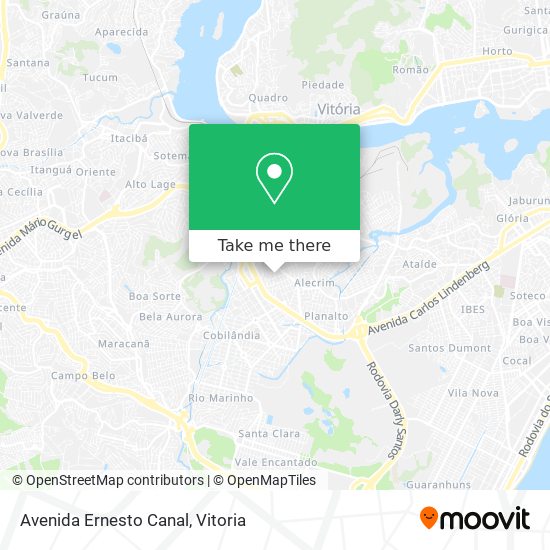 Avenida Ernesto Canal map