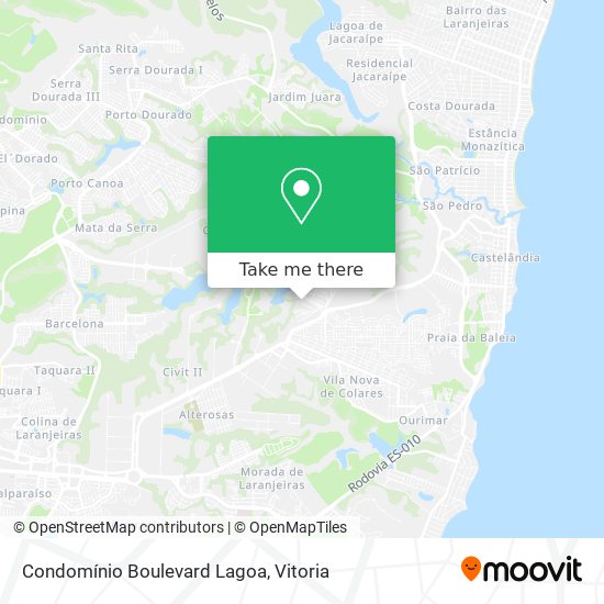 Condomínio Boulevard Lagoa map