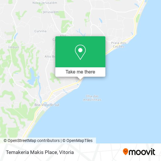 Temakeria Makis Place map