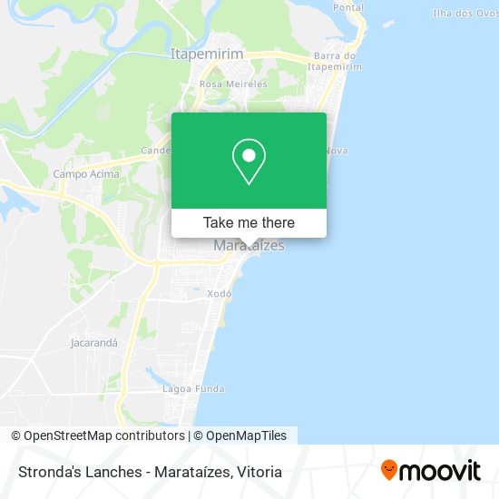 Stronda's Lanches - Marataízes map