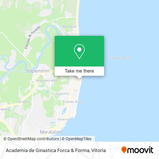 Academia de Ginastica Forca & Forma map