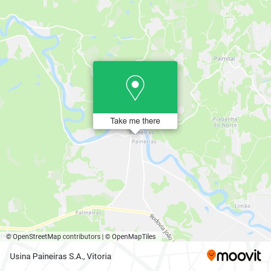 Usina Paineiras S.A. map