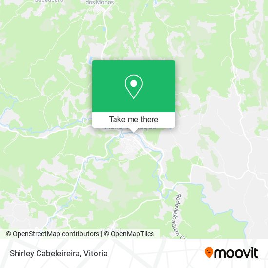 Shirley Cabeleireira map