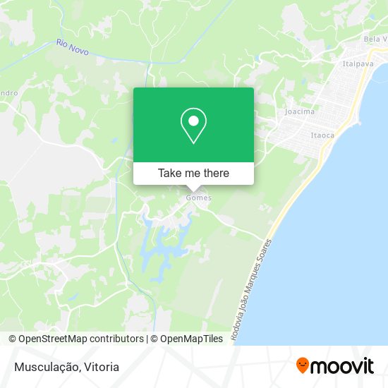 Musculação map