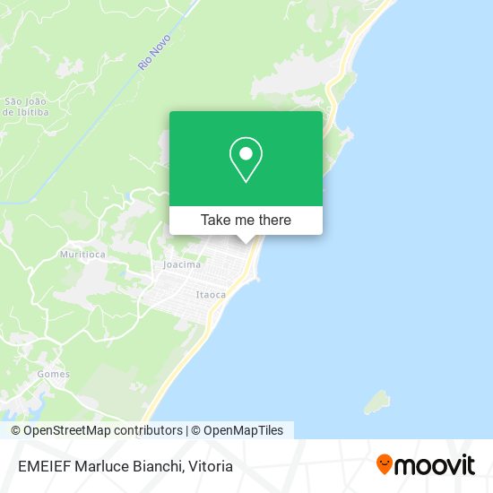 EMEIEF Marluce Bianchi map