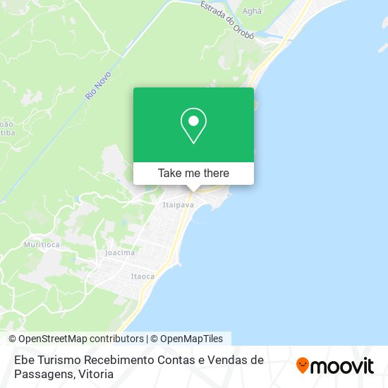 Ebe Turismo Recebimento Contas e Vendas de Passagens map