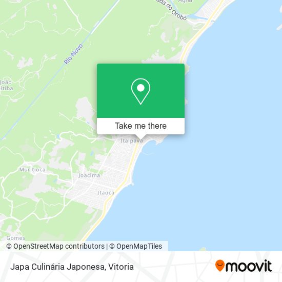 Japa Culinária Japonesa map