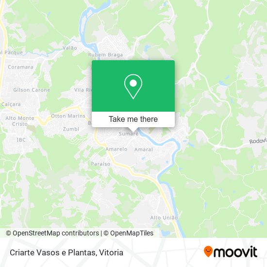 Criarte Vasos e Plantas map