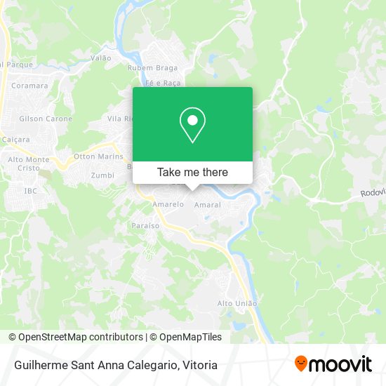 Guilherme Sant Anna Calegario map