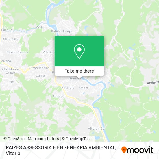 RAIZES ASSESSORIA E ENGENHARIA AMBIENTAL map