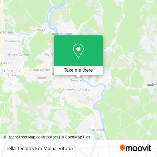 Tella Tecidos Em Malha map