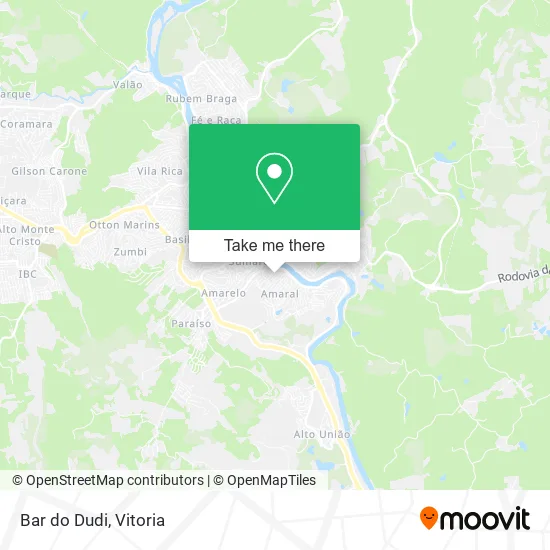 Bar do Dudi map