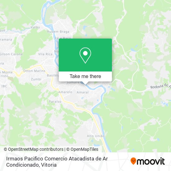Irmaos Pacifico Comercio Atacadista de Ar Condicionado map